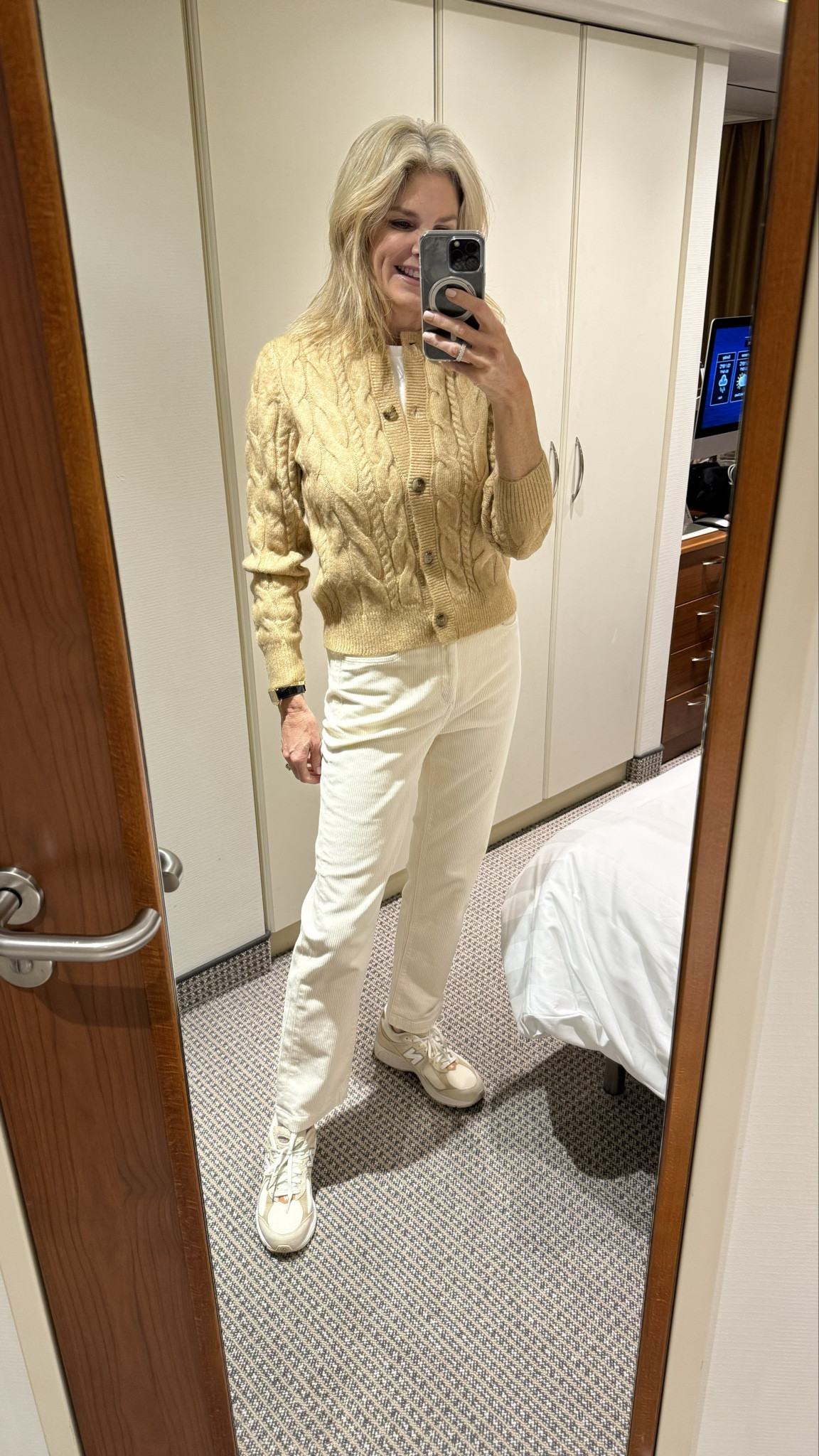 Perfect combo for a walking tour through Arles, France. 
Corduroy pants - size 4
Tee & cardigan - S 
Brown wrap - 20% off with TANYA20
Sneakers - TTS 

#LTKtravel #LTKfindsunder100 #LTKshoecrush