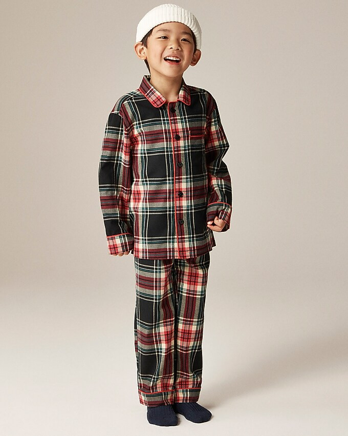Kids' printed pajama set | J. Crew US