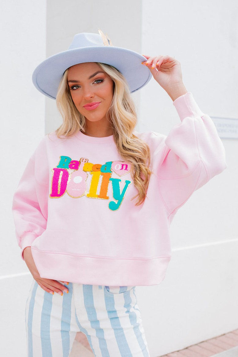 COLORFUL RAISED ON DOLLY PULLOVER | Judith March