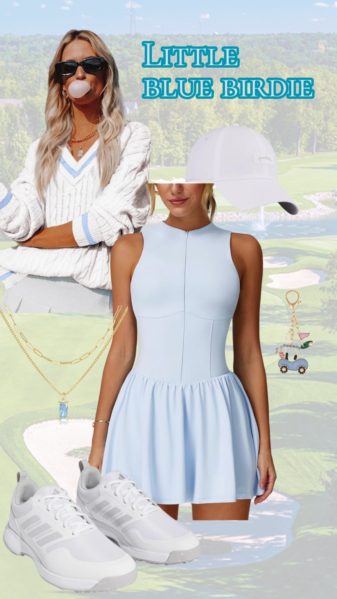 Perfect blue birdie inspired golf outfit 💙

#LTKActive #LTKMidsize #LTKfitnessgoals