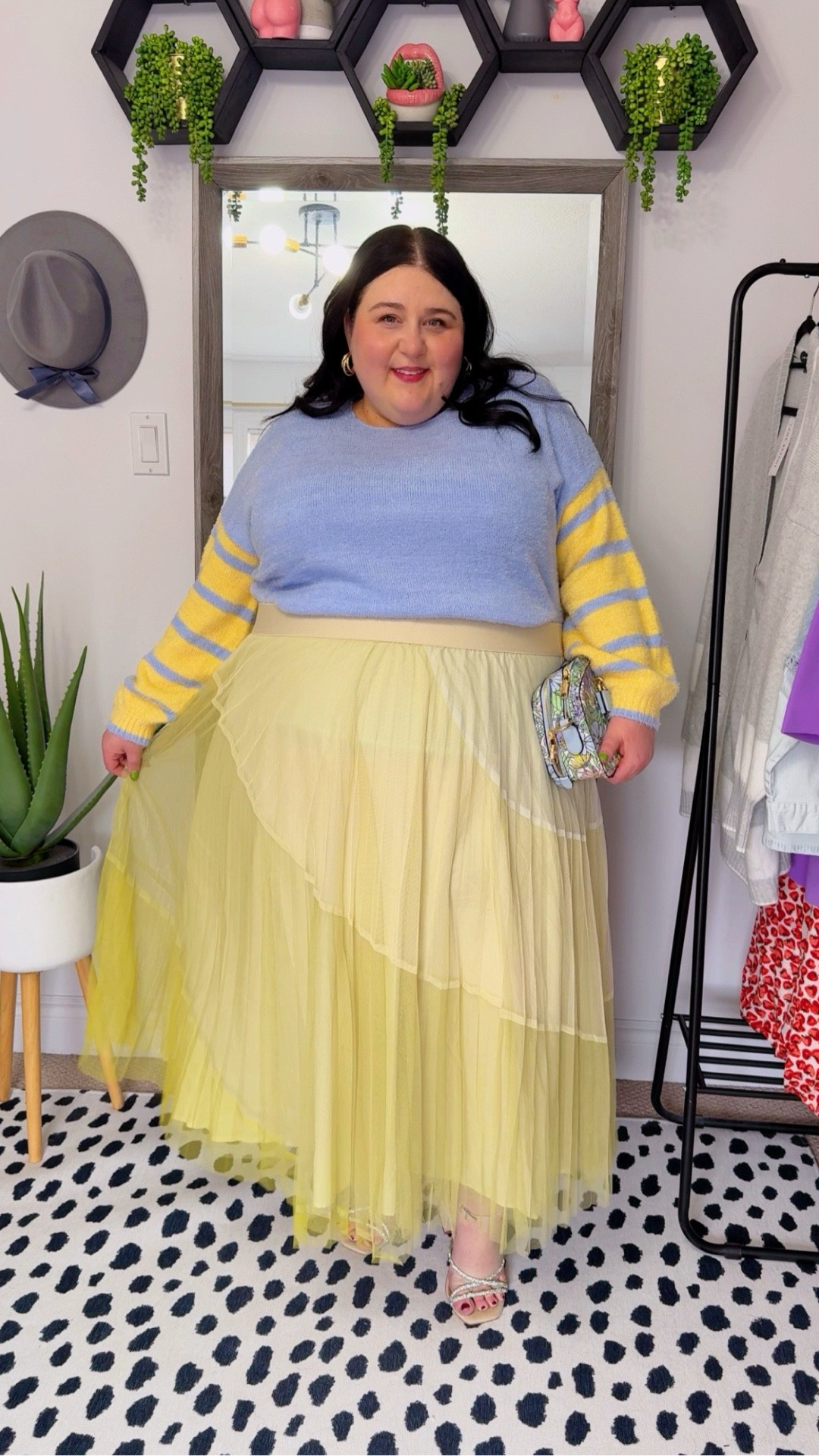 Two cute plus size spring looks with this yellow tulle skirt from Ulla Popken. Use code CCULLA for 35% off. 

#LTKsummer #LTKplussize #LTKpartywear