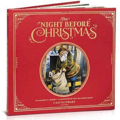 FAO Schwarz: The Night Before Christmas - by Clement C. Moore (Hardcover) | Target
