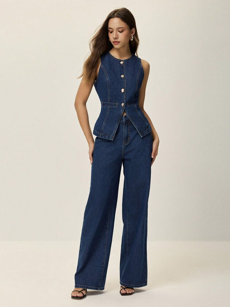 #14 Bestseller
in Zipper Women Denim Two-piece Outfits

 | SHEIN