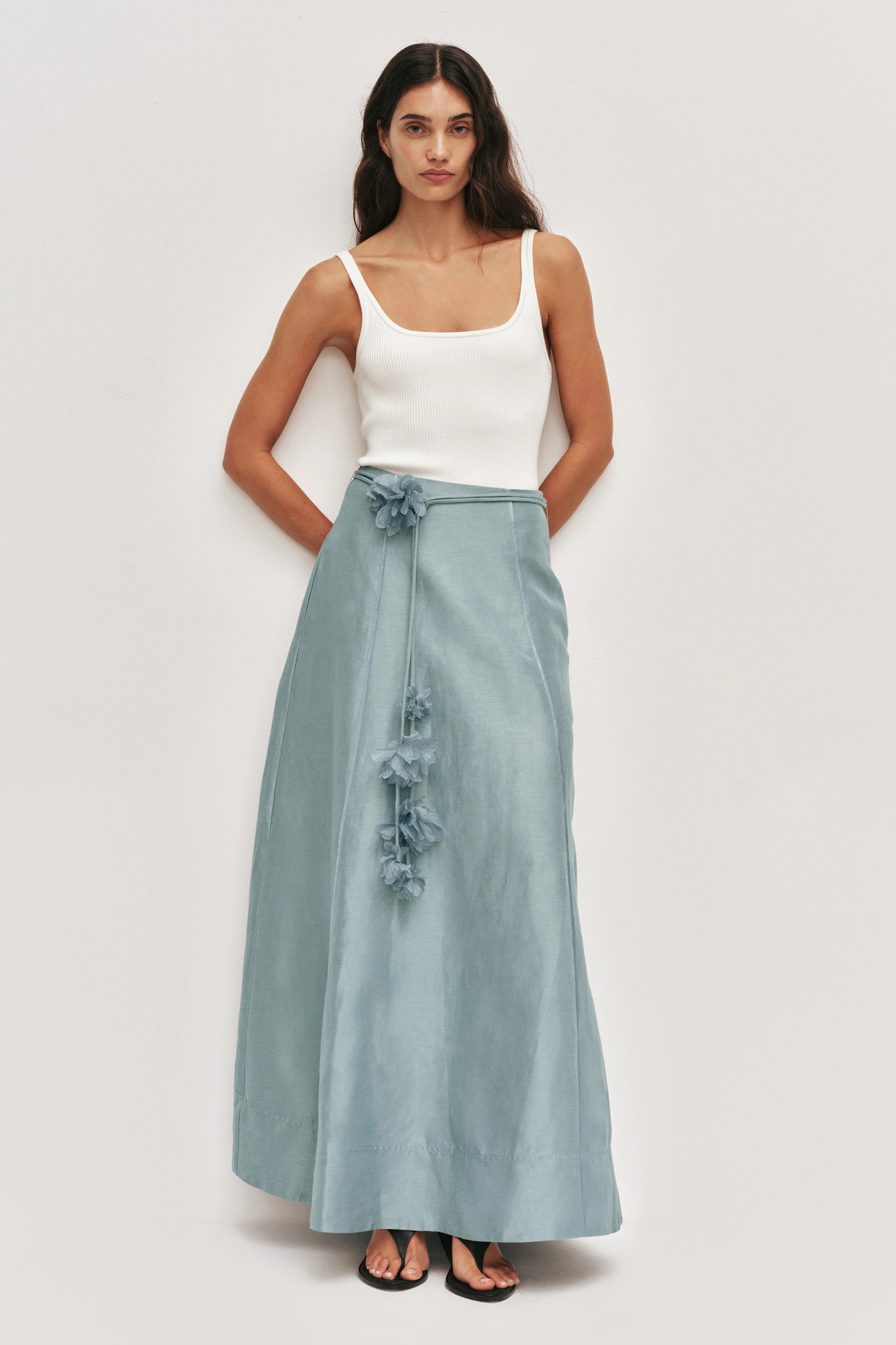 Demi Midi Skirt | aje. (US, UK, Europe, ROW)