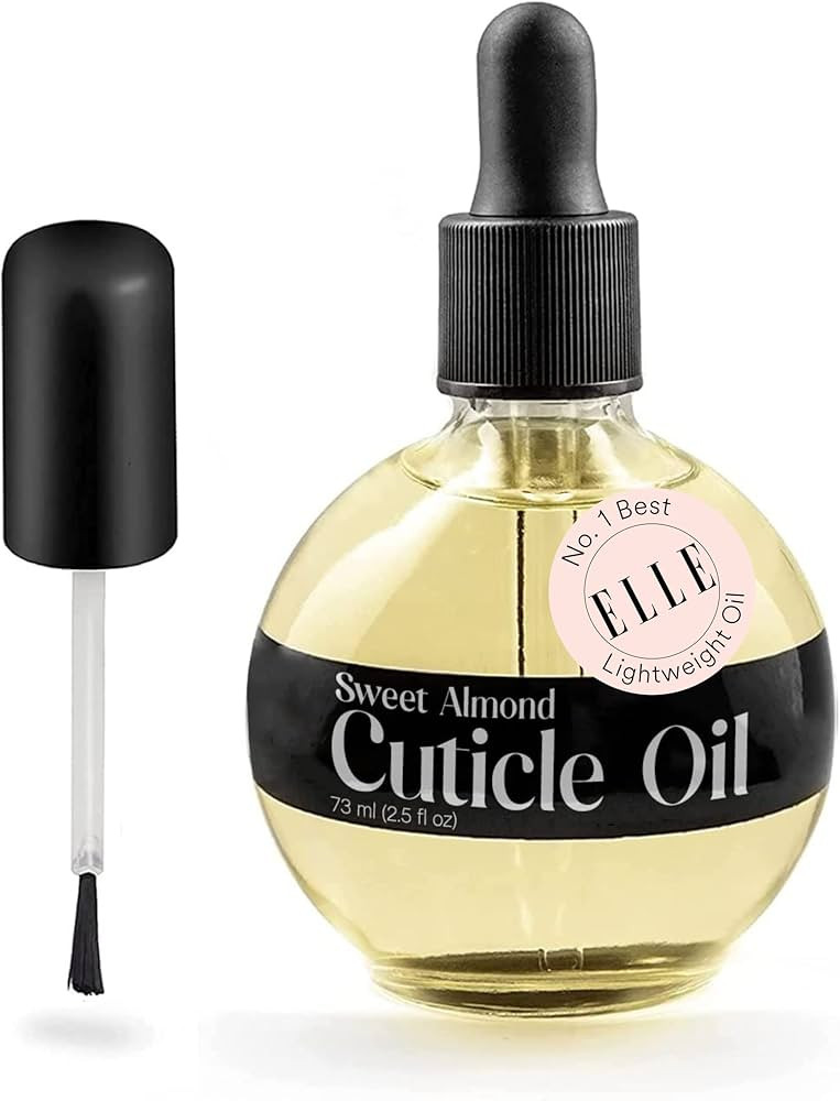 C CARE Sweet Almond Cuticle Oil For Nails - Repairs Cuticles Overnight - Moisturizes and Strength... | Amazon (US)
