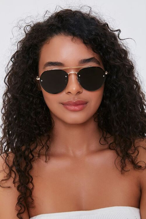 Metal Aviator Sunglasses | Forever 21 (US)