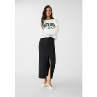 Stradivarius Long denim comfortable skirt Black denim 12 | Stradivarius (UK)