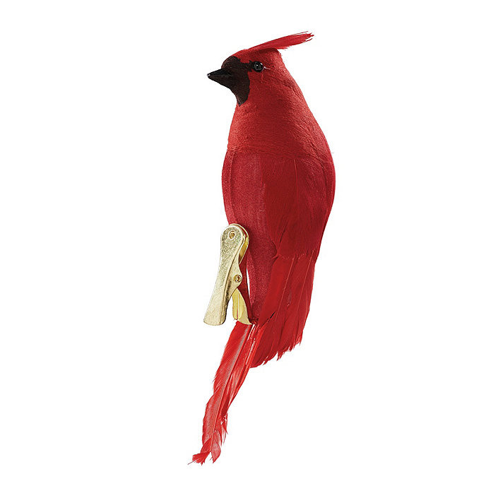 Cardinal Bird Christmas Ornament | Ballard Designs, Inc.