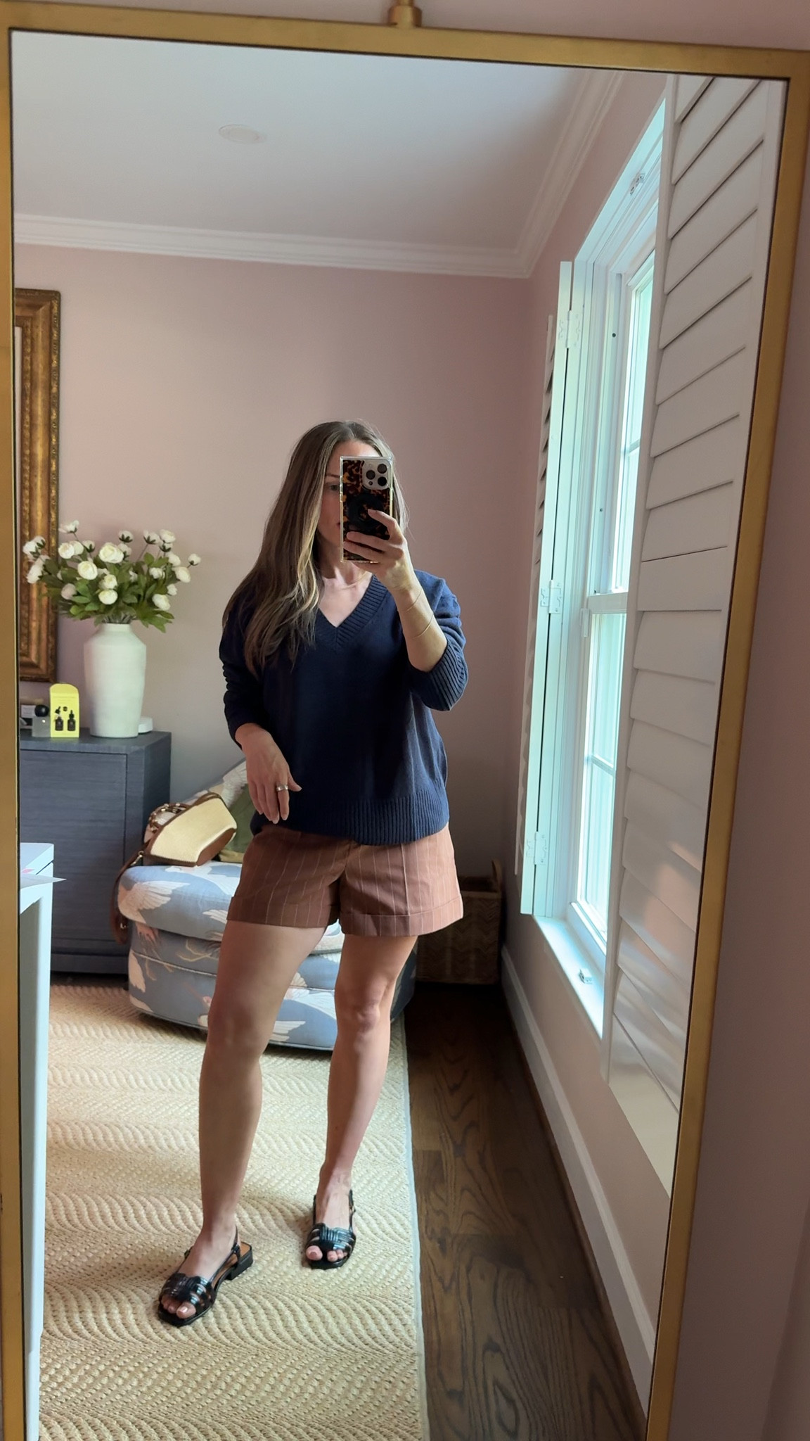 Such cute shorts that would transition to fall. I’d recommend sizing up.

#LTKPetite #LTKOver40 #LTKSeasonal