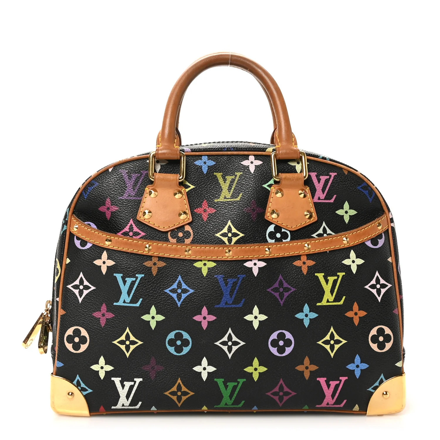 Louis Vuitton Monogram Multicolor Trouville Black | FASHIONPHILE (US)