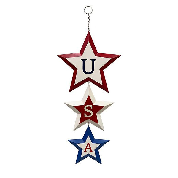 Celebrate Together™ Americana USA Metal Star Wall Decor | Kohl's