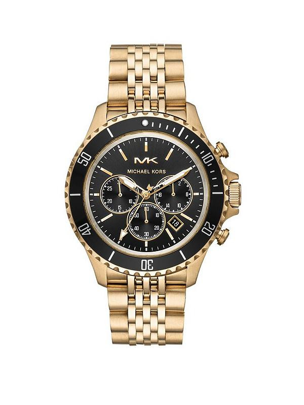 Michael Kors Bayville Mens Watch Stainless Steel | Very (UK)