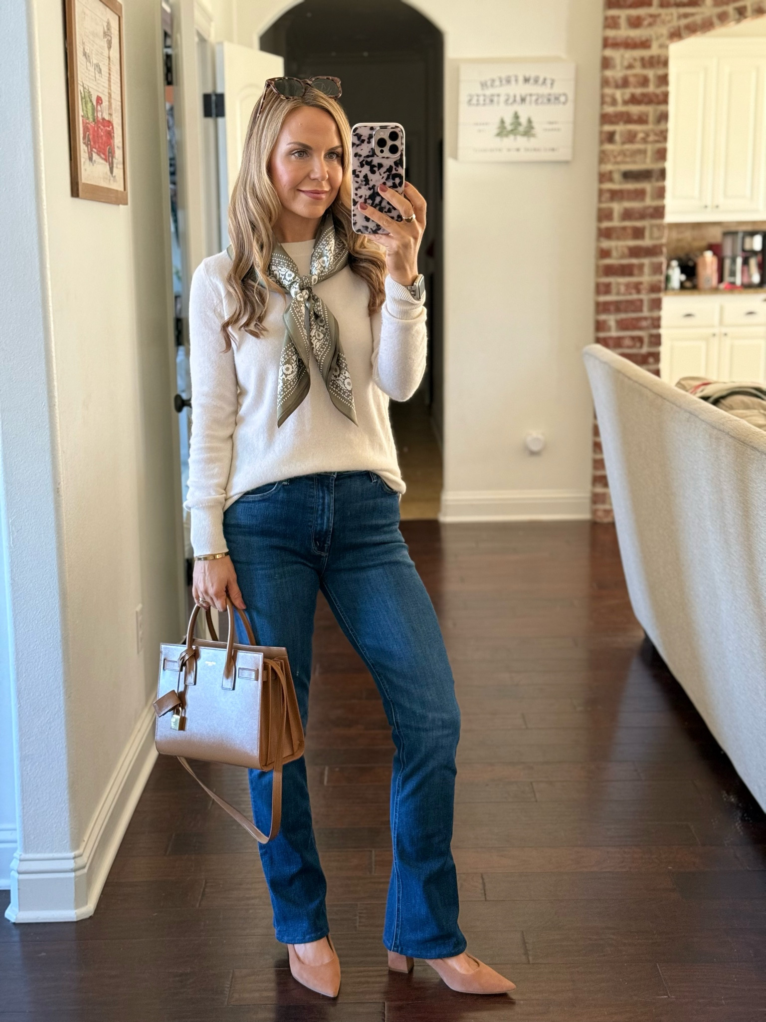 Work OOTD. Bandanna is on sale 

#LTKWorkwear #LTKSaleAlert