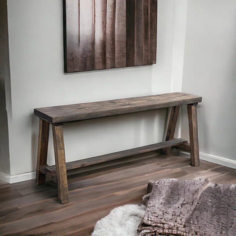 Philipa Solid Wood Bench | Wayfair North America
