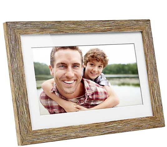 Aluratek 10" Digital Photo Frame with Auto Slideshow Feature | QVC