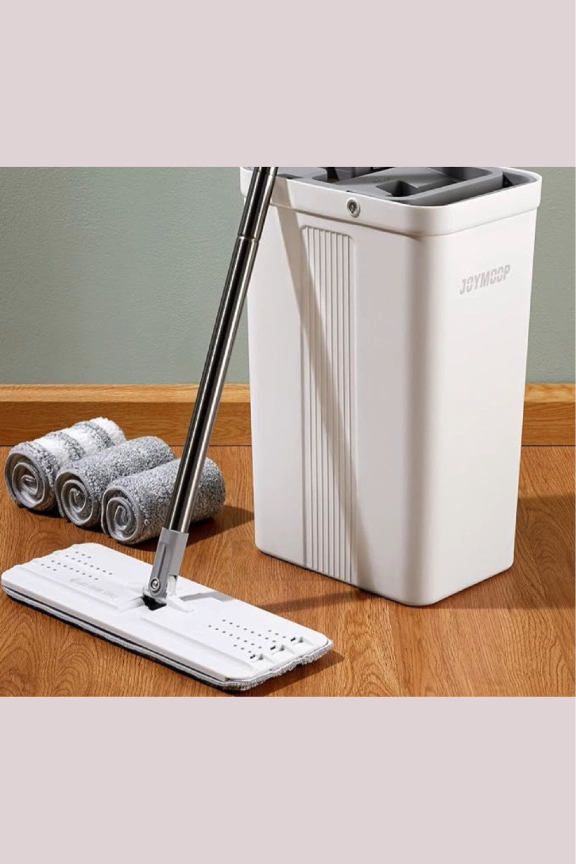 JOYMOOP Hands Free Flat Squeeze Mop and Bucket Set with long Handle and 3 Microfiber Pads for Easy Floor and Wall Cleaning ✨

#LTKGiftGuide LTKFestiveSaleDE #LTKHoliday