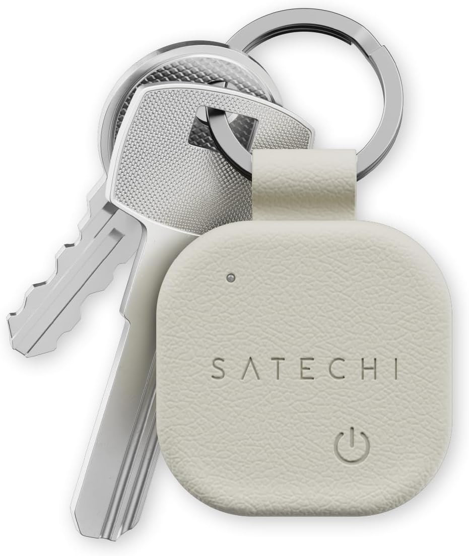 Satechi FindAll Keychain, Find My Compatible, for iPhone, iPad, Mac, Sand | Amazon (US)