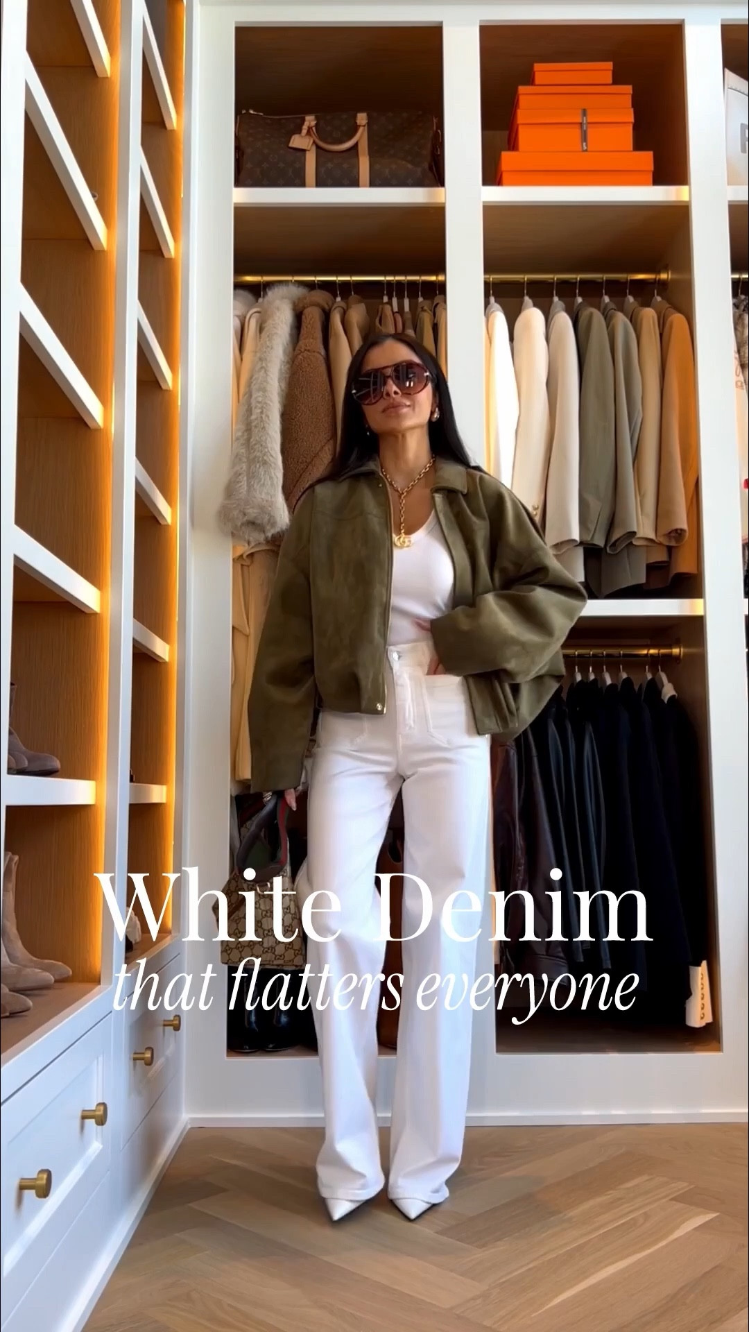 White jeans that fit everyone! These jeans are seriously flattering with their elongating wide leg and structured silhouette. They’re one of those pairs you’ll reach for again and again because they look chic with everything.

Frame jeans - wearing a 24, runs TTS

miamiamine white jeans that fit everyone Frame Le Slim Palazzo wide leg high waisted white jeans chic white denim outfit elevated everyday style flattering denim wardrobe staple versatile spring look polished casual outfit must have fashion finds



#LTKootd #LTKPetite #LTKOver40