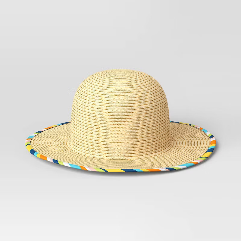 Kids' Gardening Straw Hat Striped - Sun Squad™ | Target
