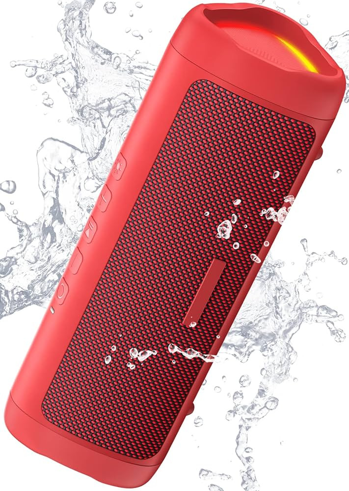 Bluetooth Speaker, IPX5 Waterproof Speaker with HD Sound, Up to 20H Playtime, TWS Pairing, BT5.3,... | Amazon (US)