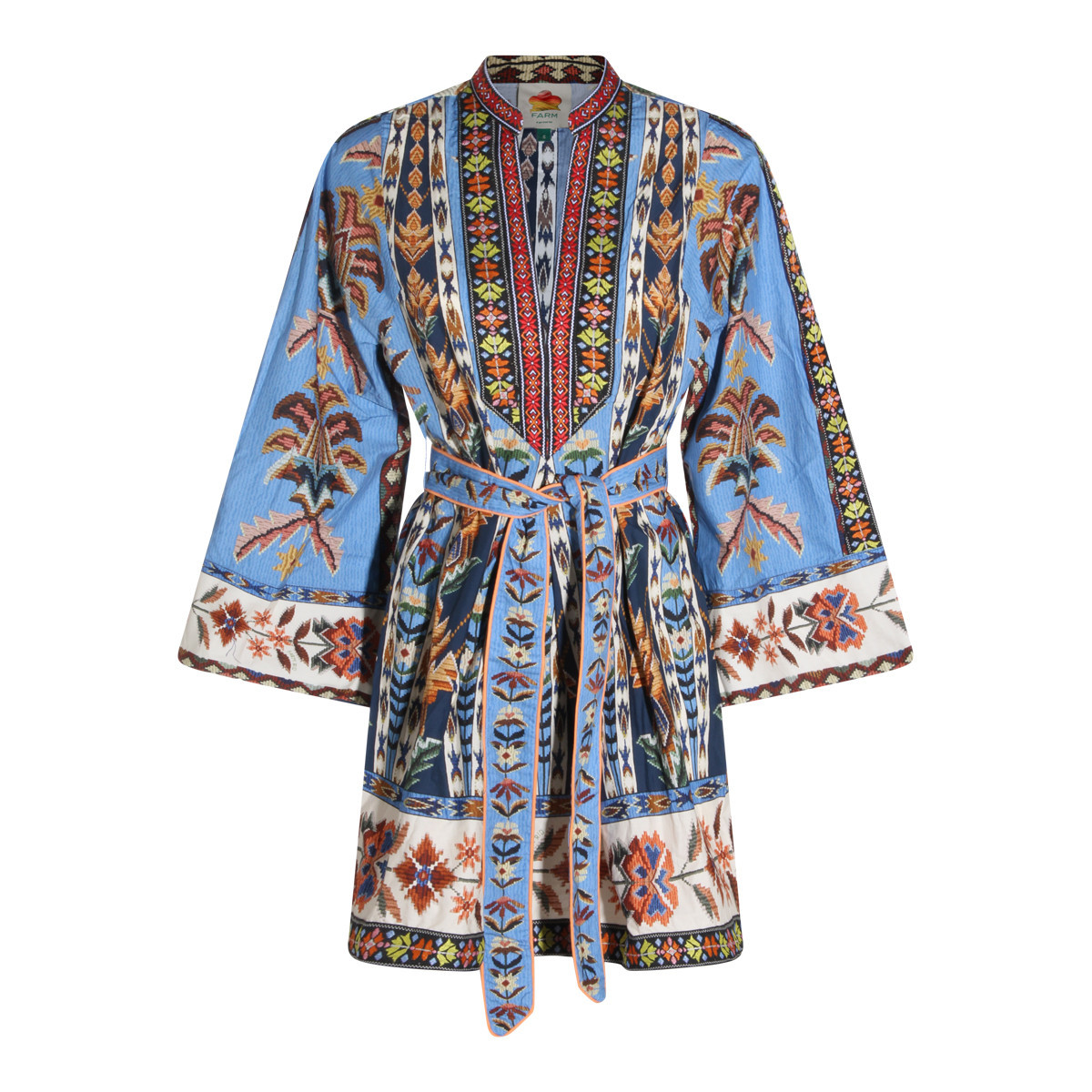 FARM RIO Dresses Embroidered Tapestry Blue - Women | Italist.com US
