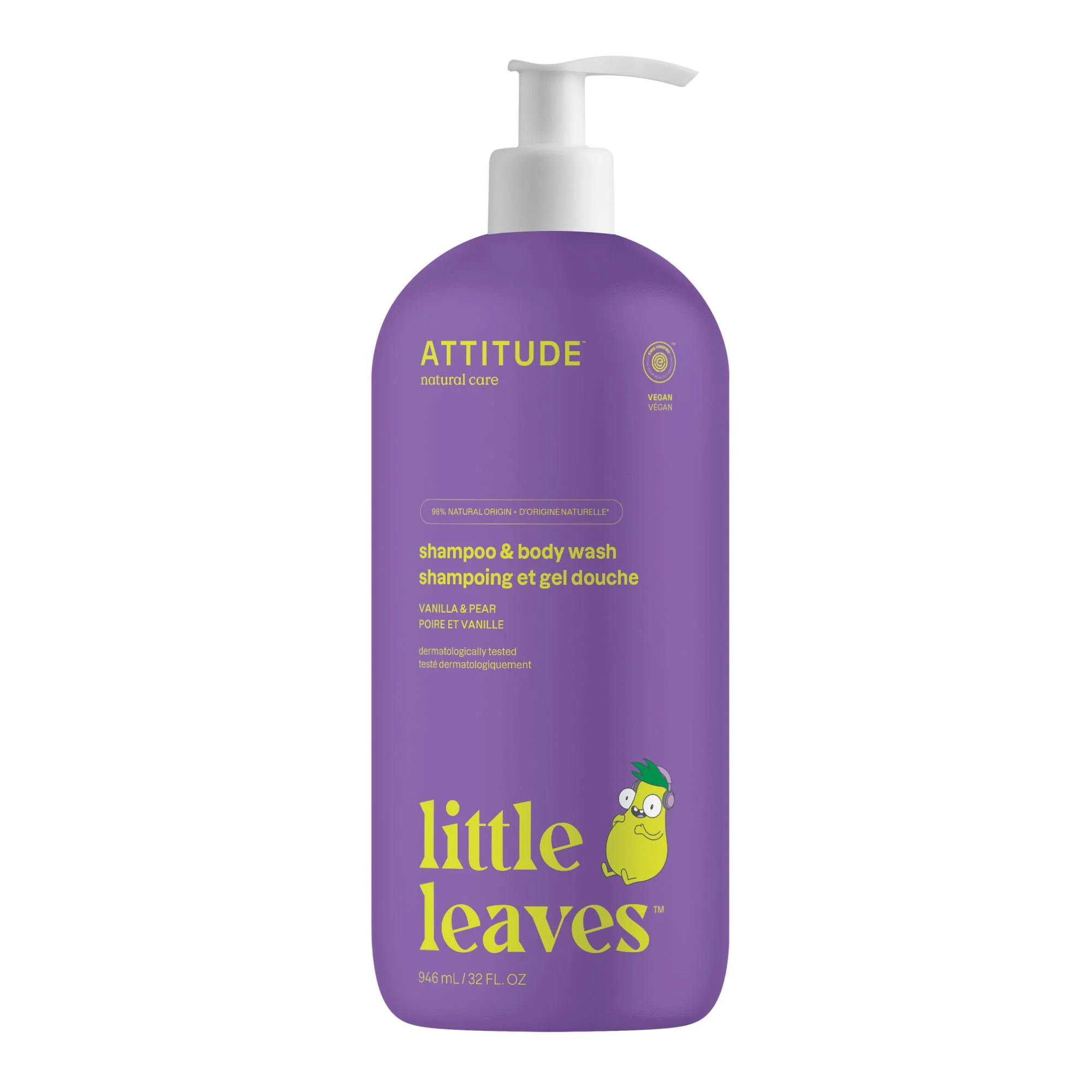 2-in-1 shampoo and body wash | ATTITUDE