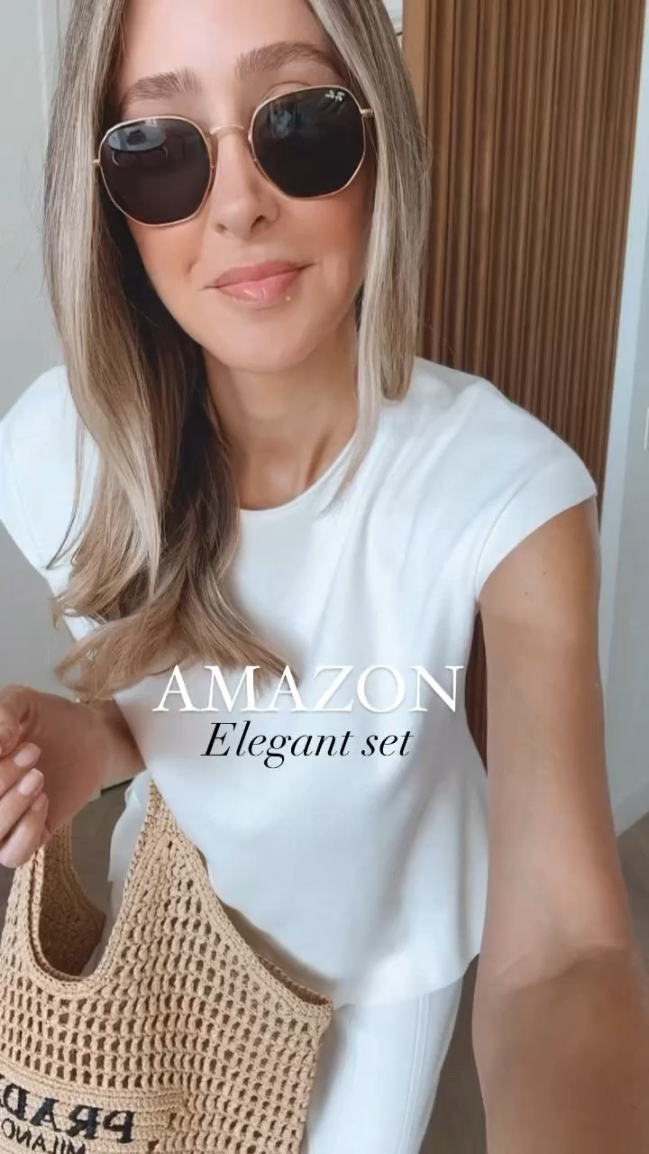  Elegant and cozy set! 
I had to share this Amazon set 
Very stretchy and comfortable. Flattering and elegant 👌🏻
Runs tts / wearing a size small 






#LTKU #LTKootd #LTKgrwm