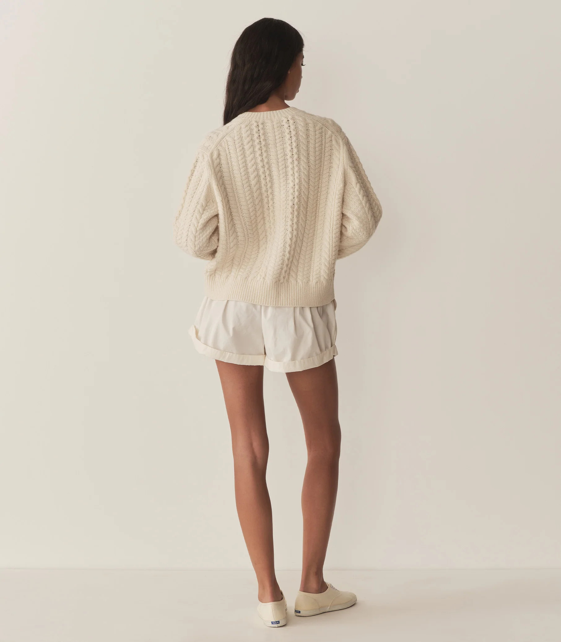 Marilene Cardigan - Ivory | DÔEN | DOEN