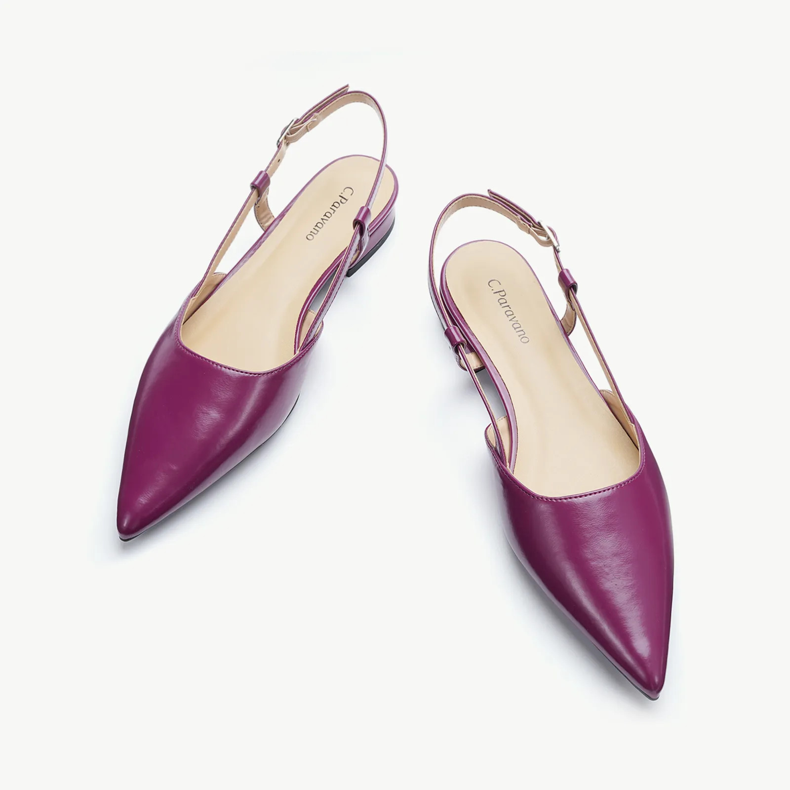 Sleek Slingback Flats (Freya) | C.Paravano | cparavano