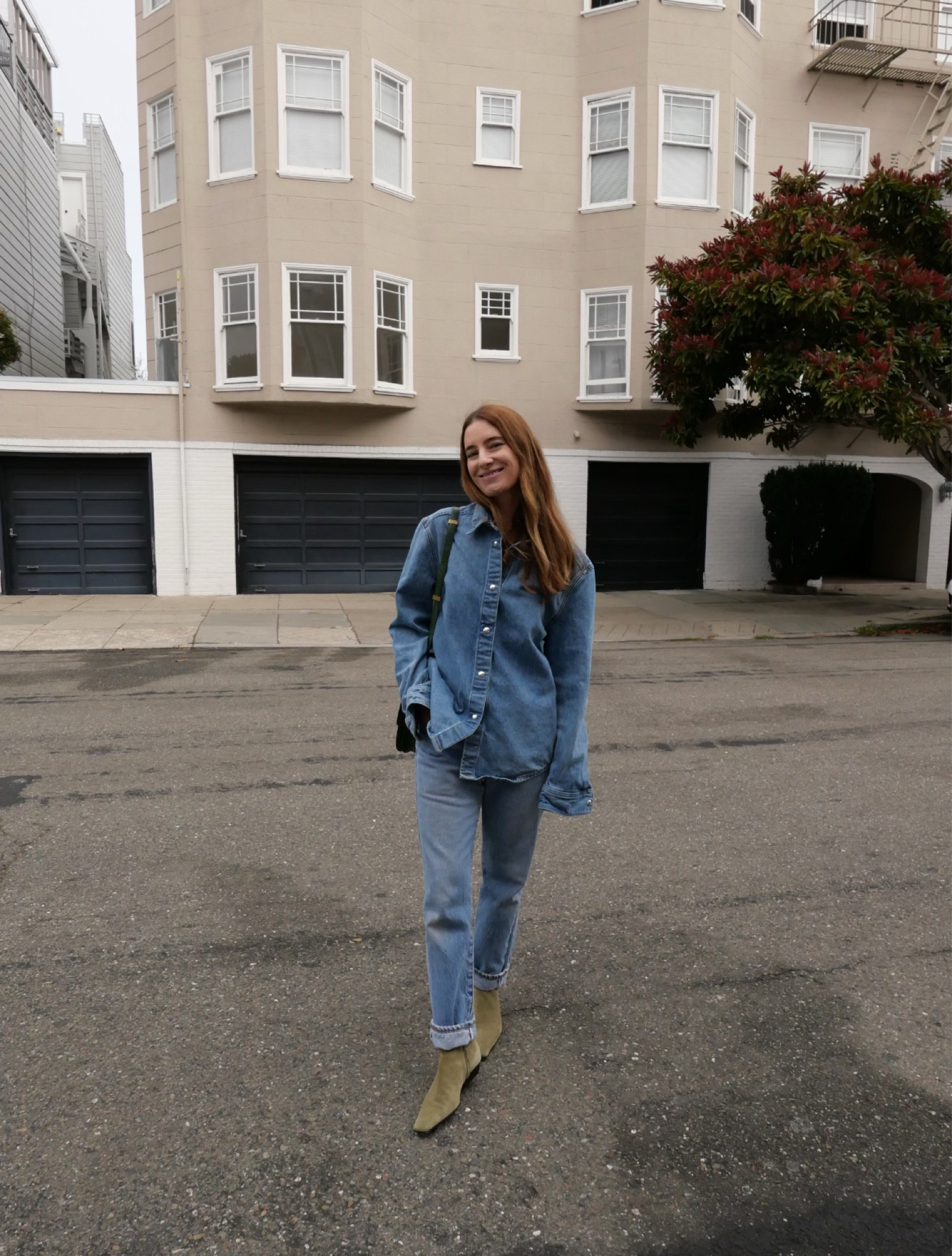 A denim top is a fall essential for me — linked some other cool ones I like 