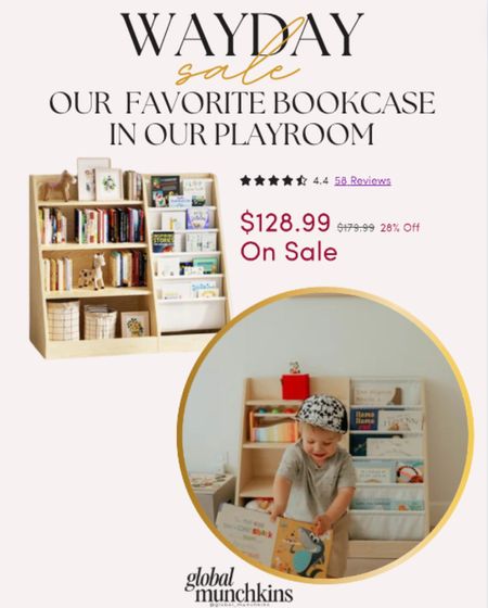 Grab our favorite bookcase on the last day of wayday sale! 28% off right now!
I love how you can store books and toys! It is so easy for Jack to grab his favorite book or toy!

#LTKkids #LTKhome #LTKsalealert