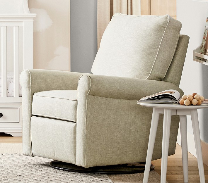 Comfort Small Spaces Manual & Power Swivel Recliner | Pottery Barn Kids