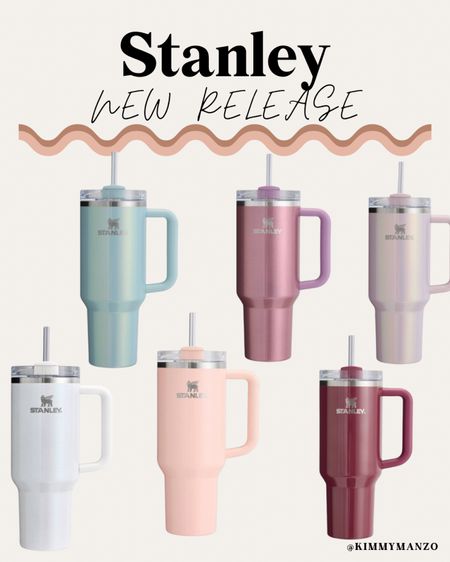 New Stanley colors released at Target today! Personally I am obsessed with the blueberry milk and pearl colors!! 

Water cup
Tumbler 
Stanley cup 

#LTKTravel #LTKFindsUnder50 #LTKSummerSales