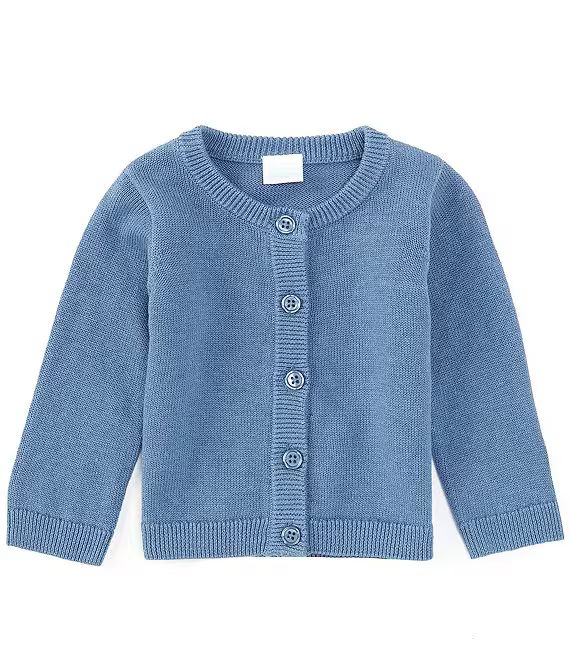 Baby Boys 3-24 Months Round Neck Long Sleeve Solid Cardigan | Dillard's