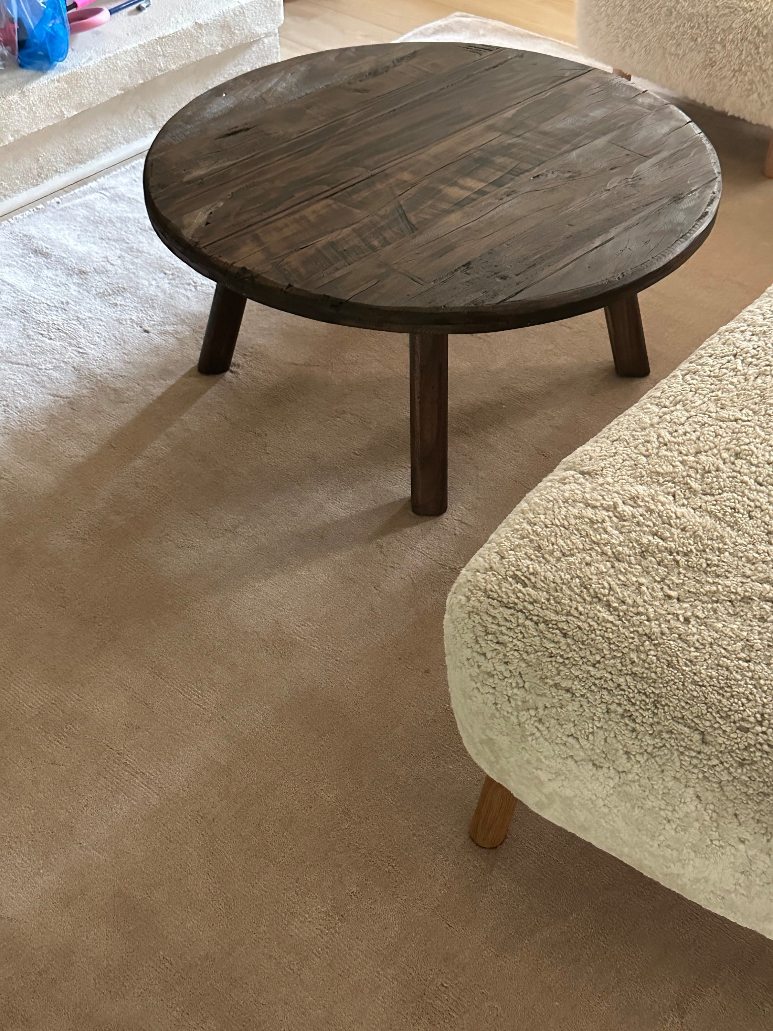 Coffee table! I stained it with Minwax gel stain in the coffee color! Applied with a rag! Used polycrilic clear coat in the matte finish afterwards to seal! 

#LTKHome #LTKSaleAlert #LTKSeasonal