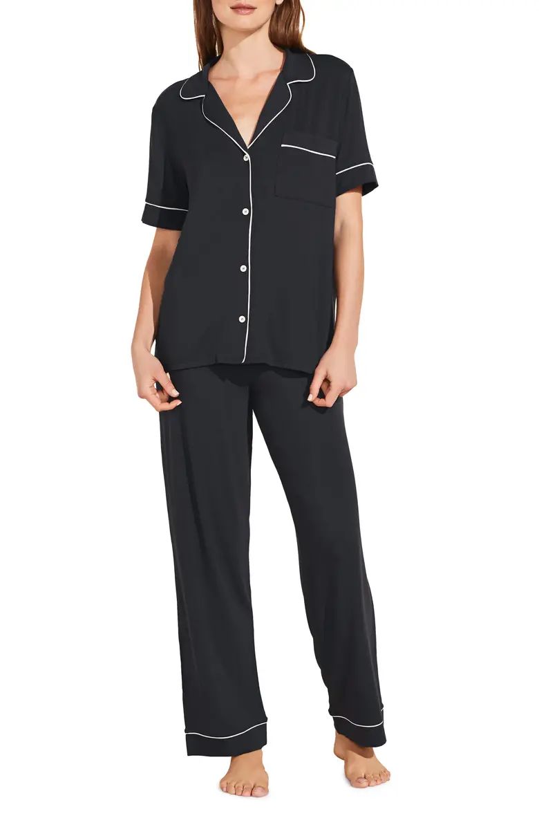 Gisele Short Sleeve Jersey Knit Pajamas | Nordstrom