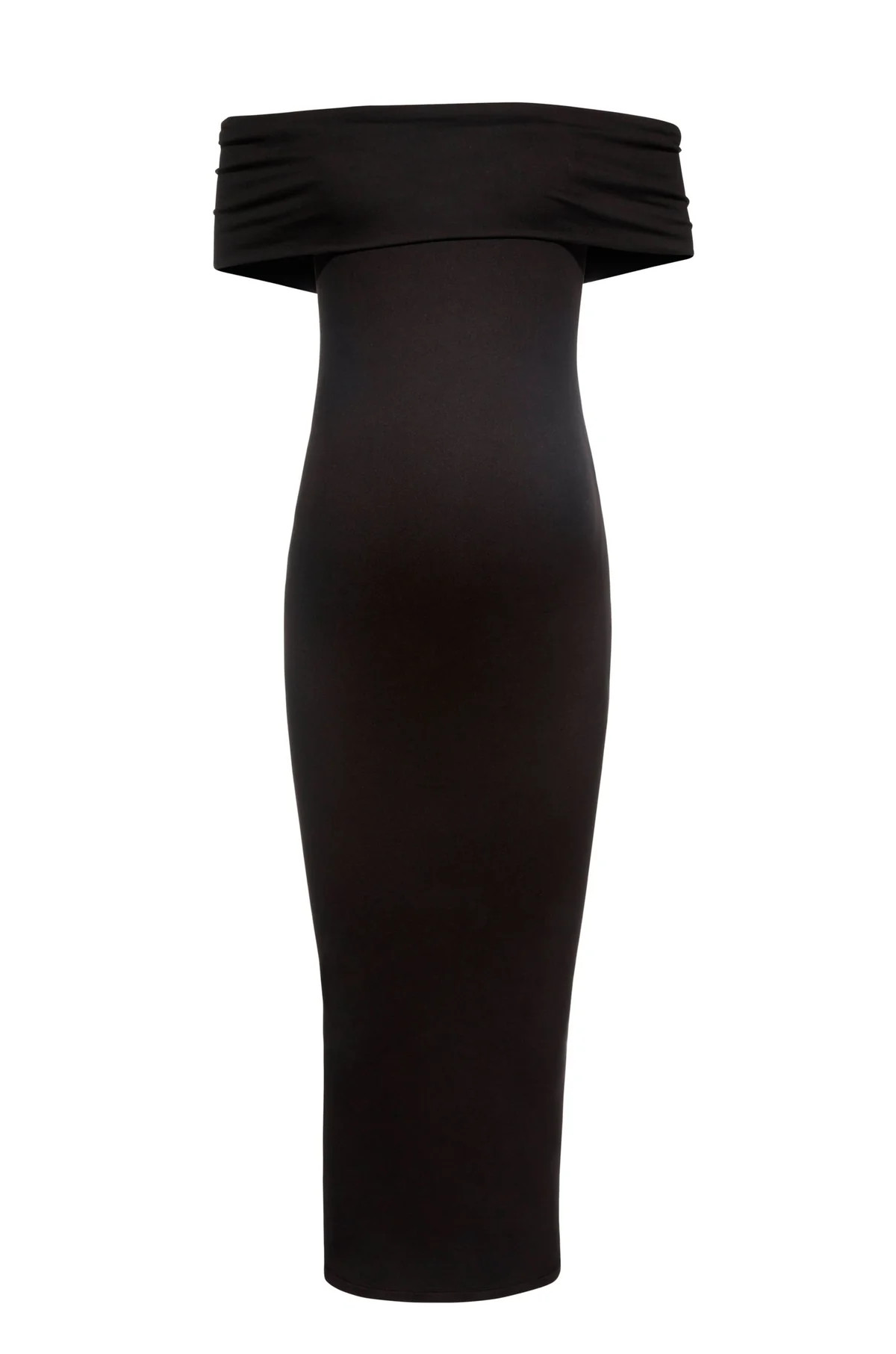 The Bianca Dress | Shop Off-The-Shoulder Maternity Dress | BUMPSUIT | BUMPSUIT