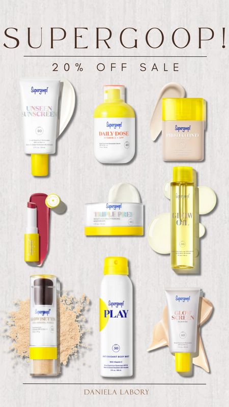 Supergoop! 20% off right now

- linked other great products also on sale

Skincare, summer, vacation, resort, travel, poolside, pool day, beach

#LTKTravel #LTKBeauty #LTKSaleAlert