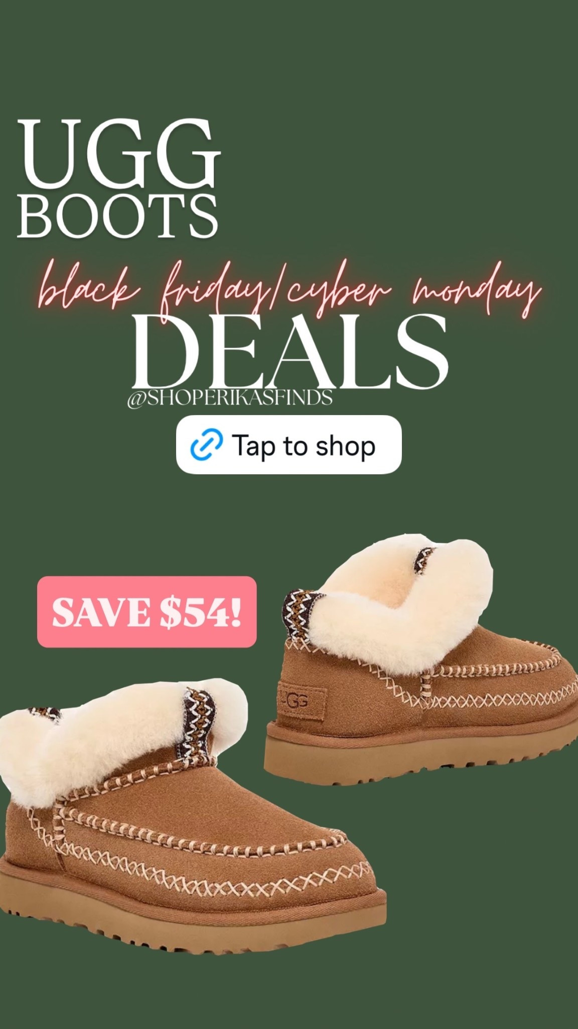 UGG BOOTS SAVE $54!