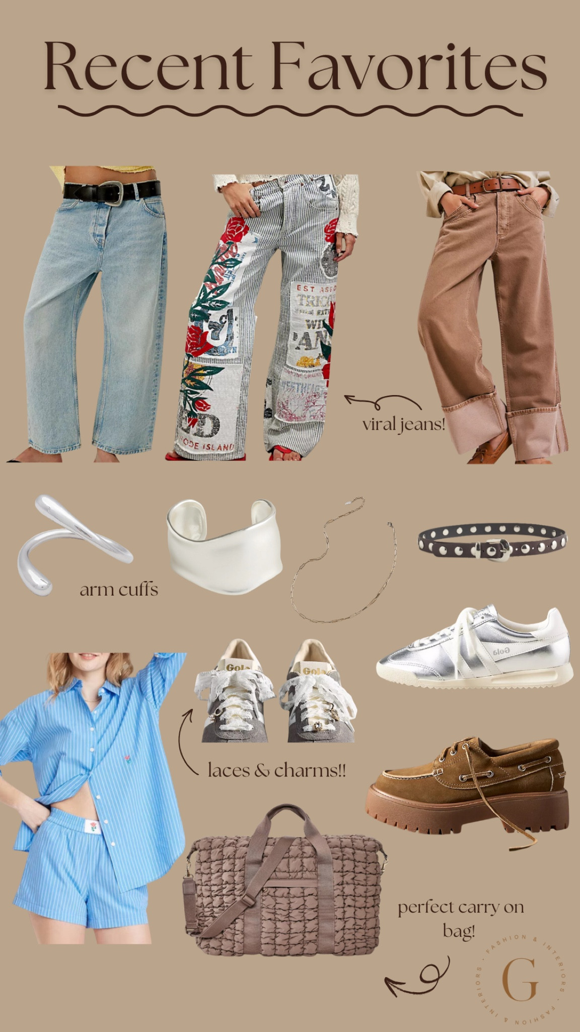 Recent Favorites 

#LTKU #LTKStyleTip