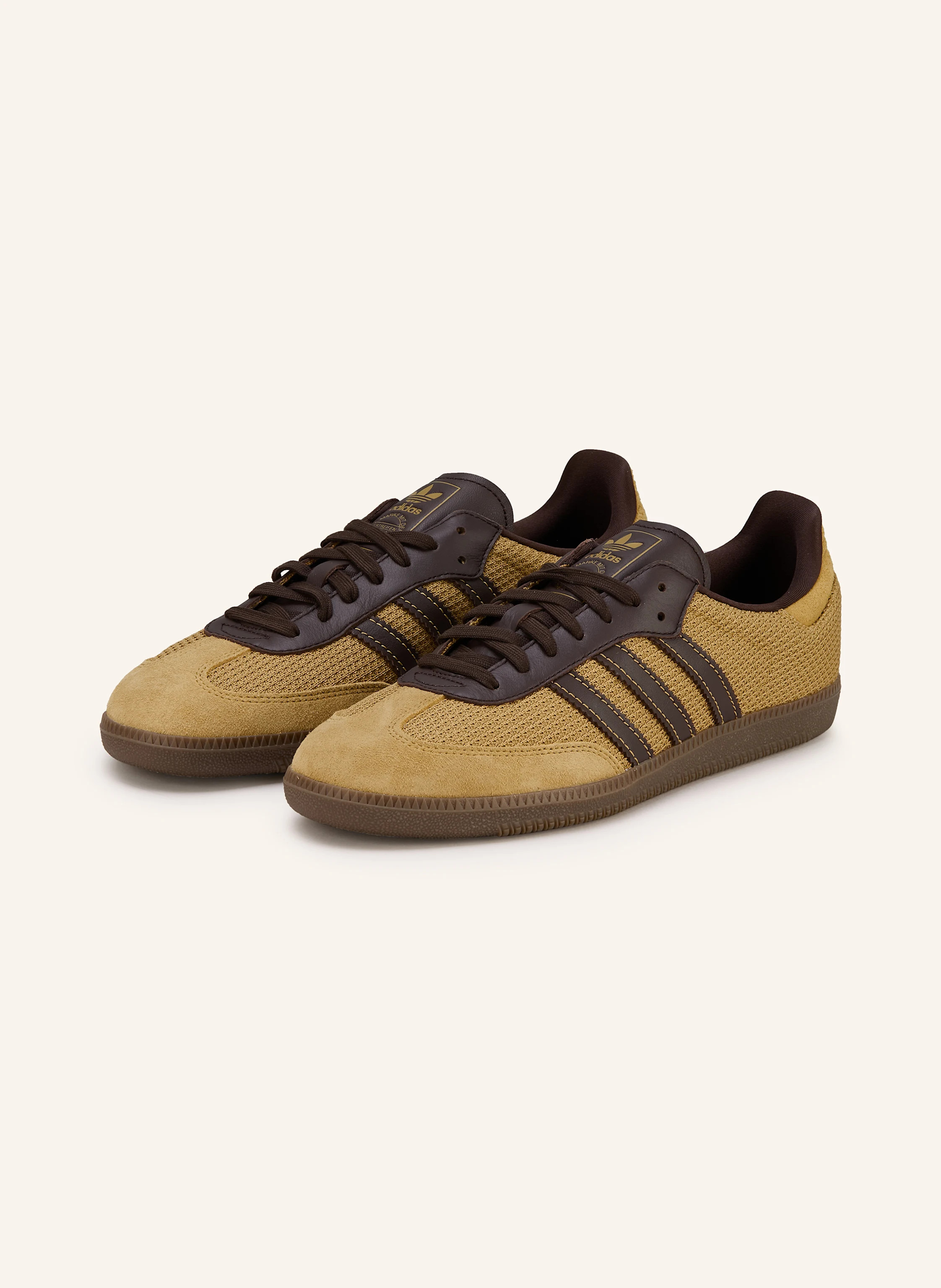 adidas Originals Sneaker SAMBA OG in dunkelbraun / dunkelgelb | Breuninger (DACH)