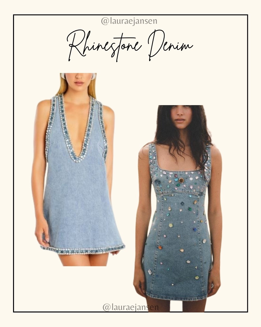 Rhinestone denim dresses I loooooove

#rhinestonedenim #rhinestonecowgirl #denimanddiamonds

#LTKStyleTip