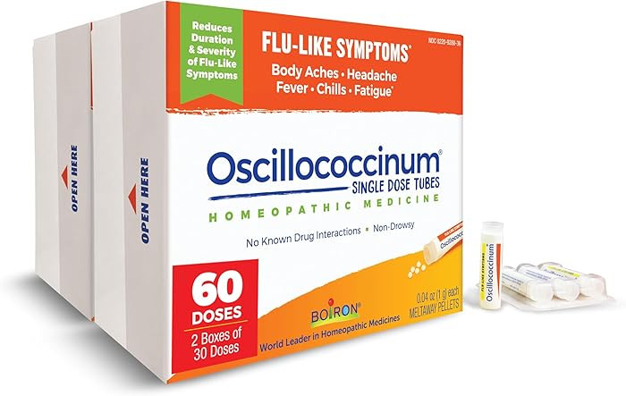 Boiron Oscillococcinum for Relief from Flu-Like Symptoms of Body Aches, Headache, Fever, Chills, ... | Amazon (US)