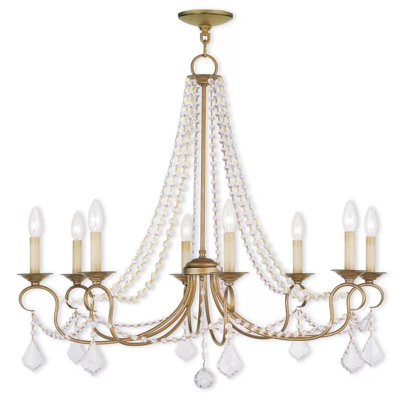 Devana 8 - Light Candle Style Classic / Traditional Chandelier | Wayfair North America