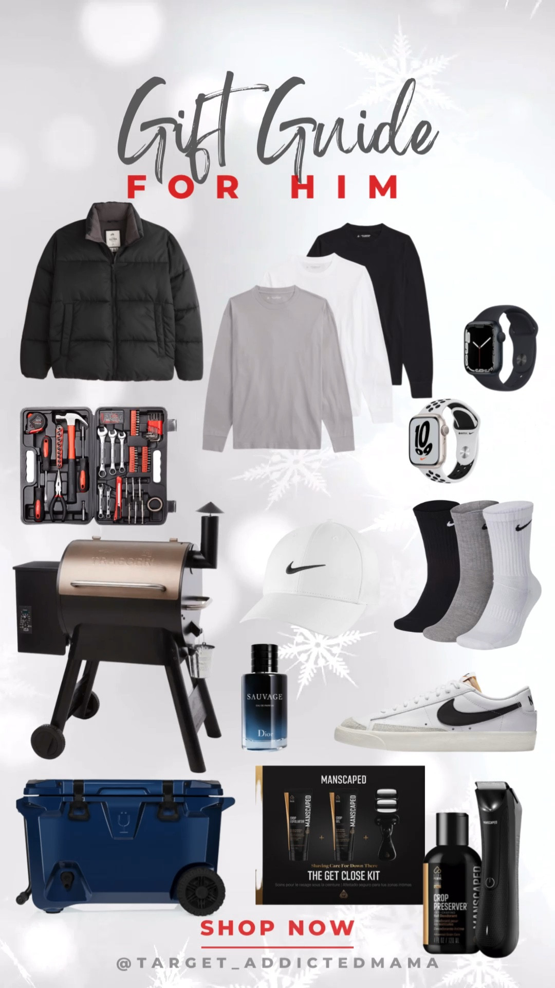 Gift Guide for Him
Men’s Gift Ideas
Christmas Presents 

#LTKGiftGuide #LTKCyberweek #LTKHoliday