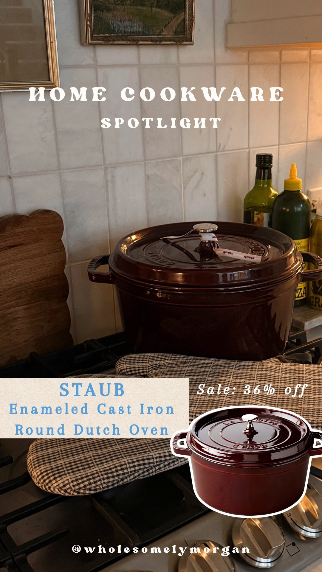 My cast iron dutch oven from Willams-Sonoma is on sale for 36% off right now! ❤️

Linking more of the Staub collection below!  

 

#LTKHome #LTKSaleAlert #LTKfoodie