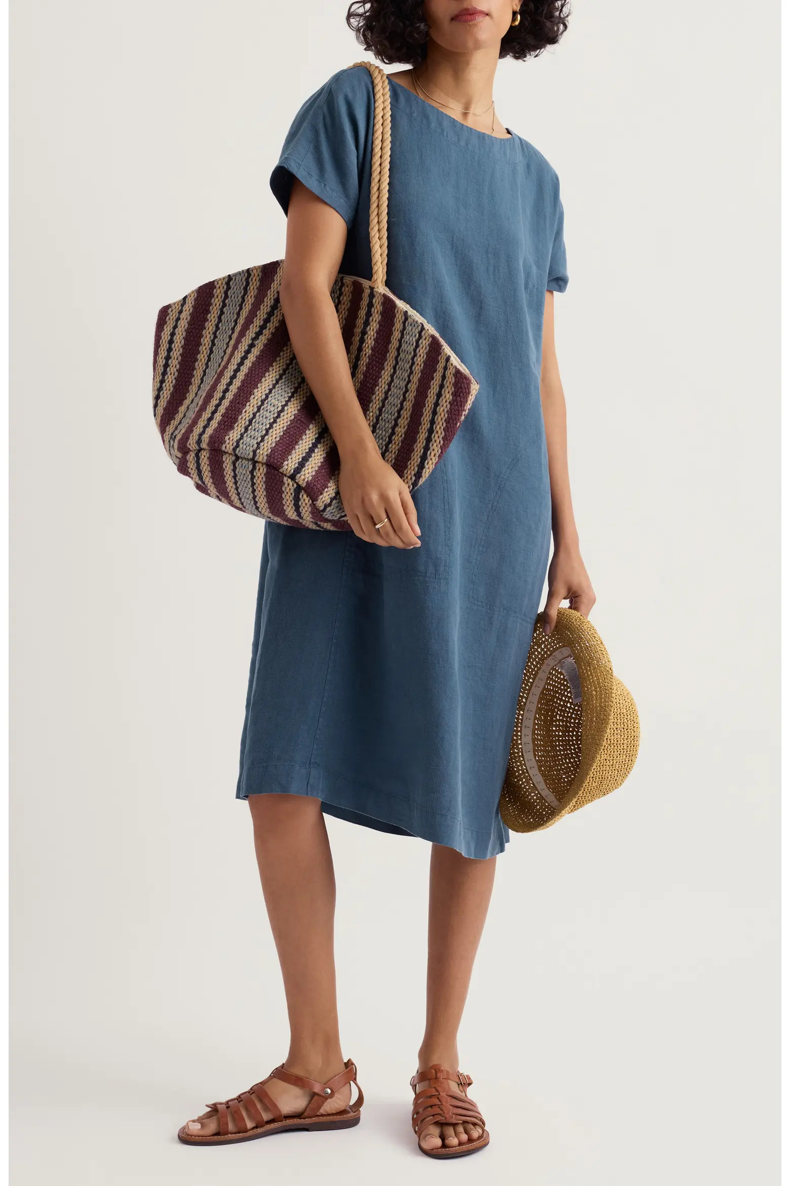 Linen A-Line Dress (Women) | Nordstrom | Nordstrom