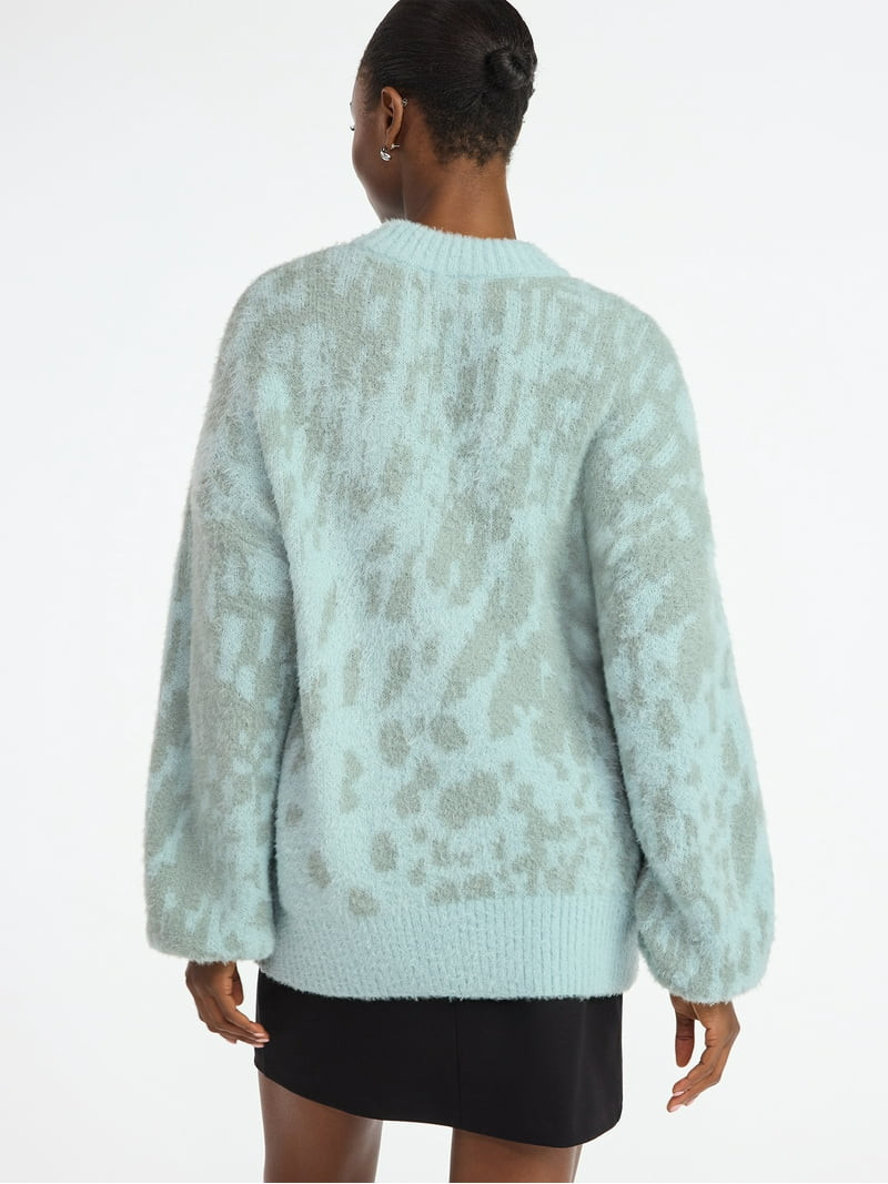 Scoop Women's Tunic Sweater with Long Sleeves, Midweight, Sizes XS-XXL | Walmart (US)