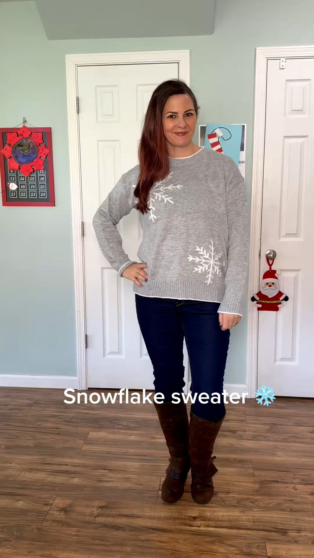 This snowflake sweater is such a fun find ❄️
Easy to style with jeans and boots or keep it cozy with leggings.
Tagging a similar snowflake sweater since my exact one isn’t available.

#LTKHoliday #LTKmomlife #LTKgrwm