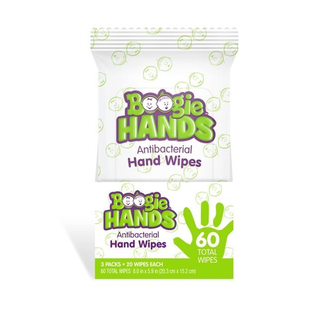 Boogie Wipes 3pk Hand Sanitizing Wipes - 60ct | Target